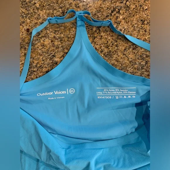 Outdoor Voices Exercise Dress Size XXL Azure - Picture 3 of 16